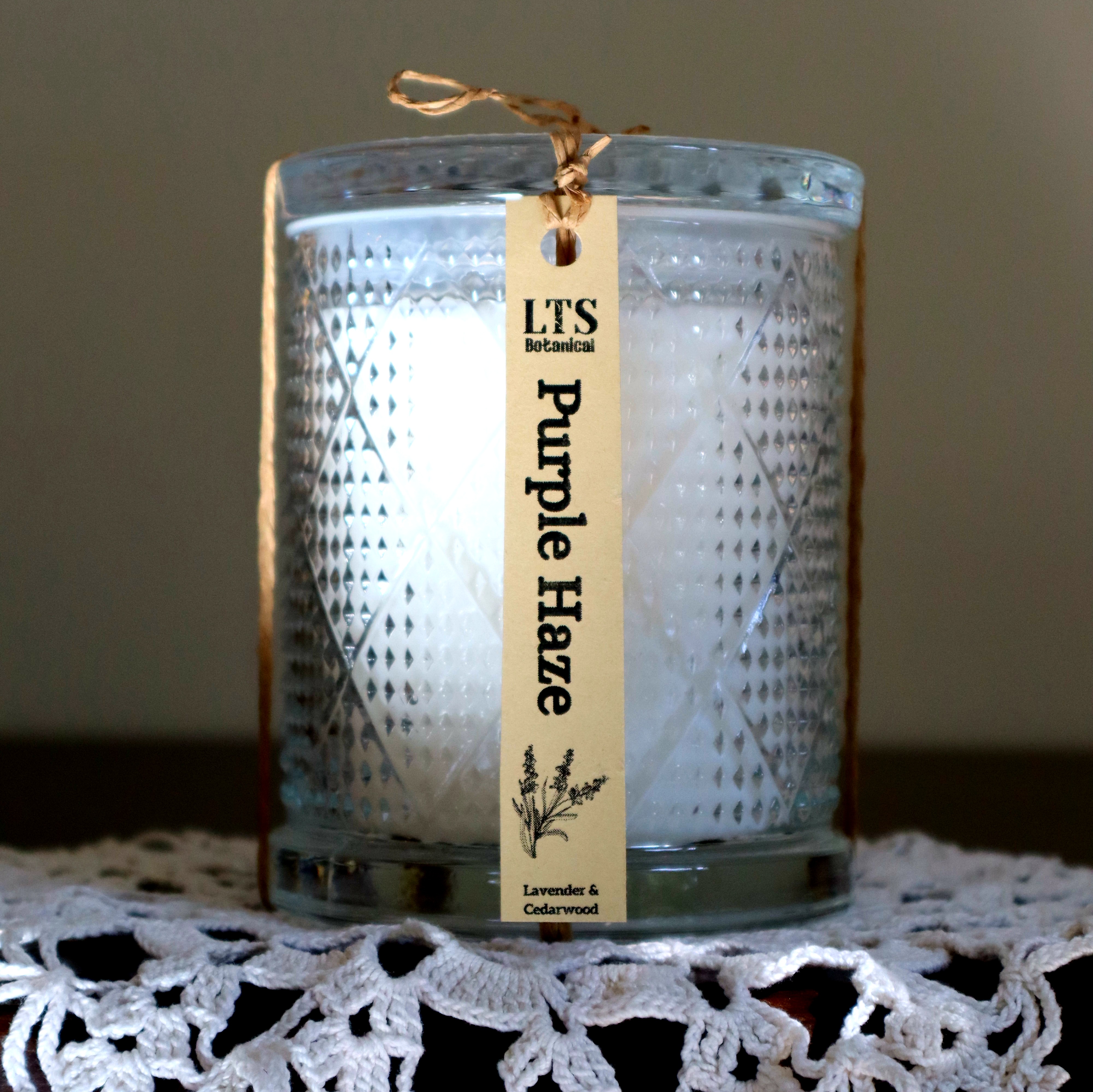 Purple Haze Wood Wick Candle