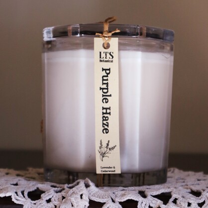 Purple Haze Wood Wick Candle
