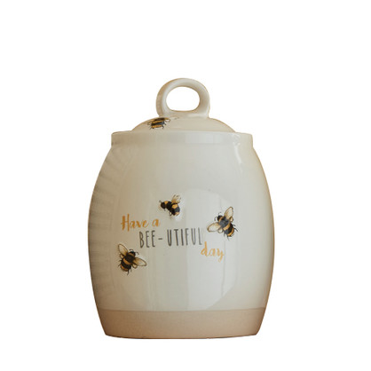 BUMBLE BEES -Ceramic Tea Canister