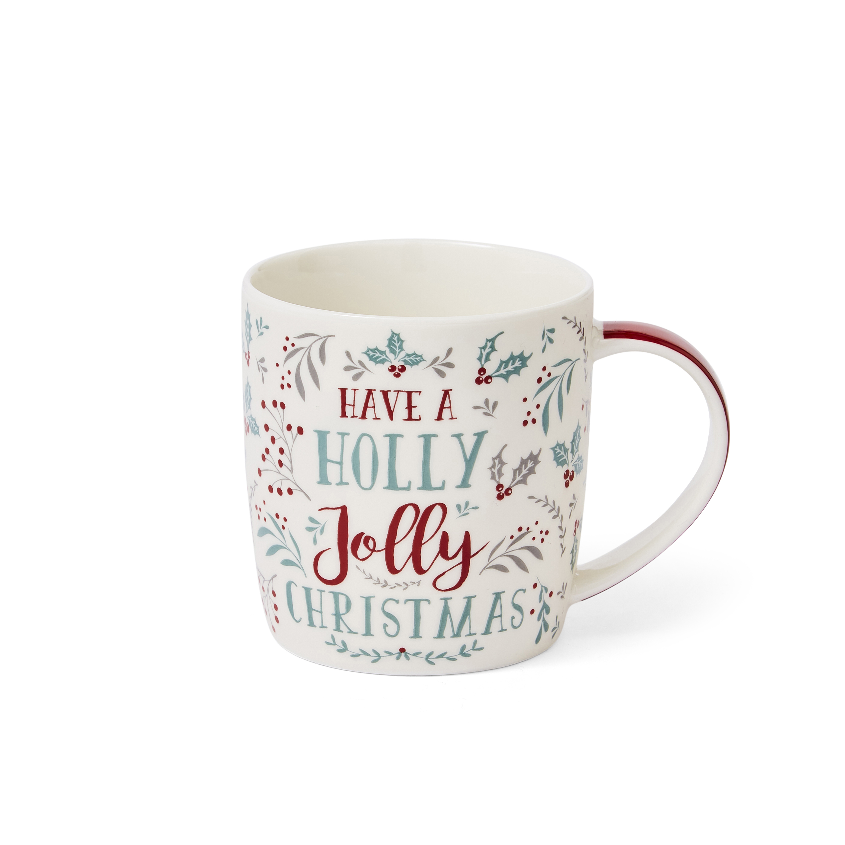CHRISTMAS MUGS - Have A Holly Jolly Christmas Barrel Mug
