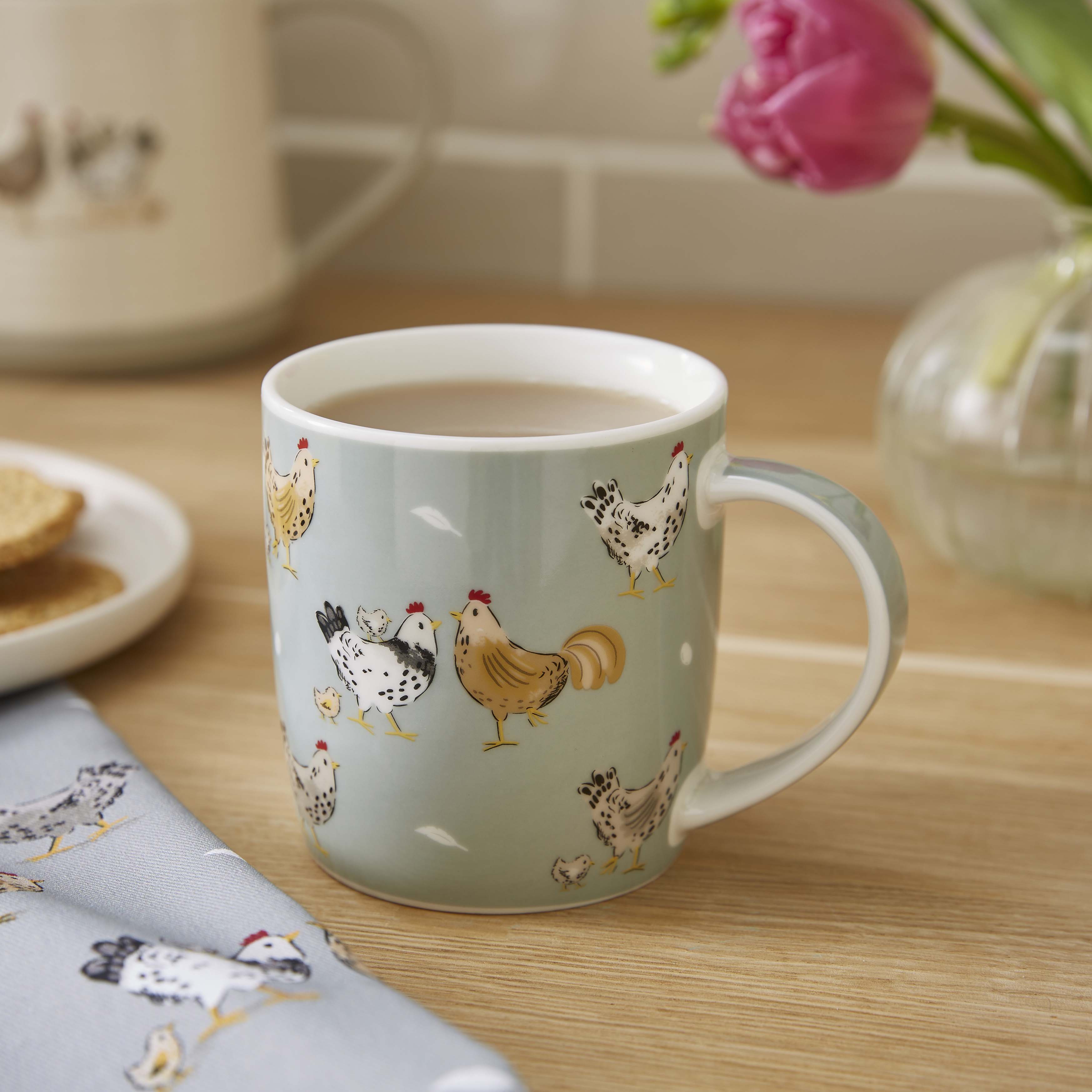 Hen House Lane Barrel Mug