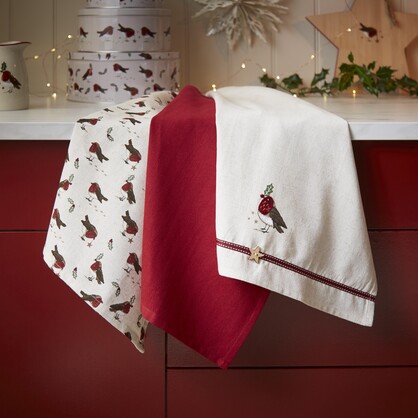 Robin's Retreat - 3 Pack Tea Towels