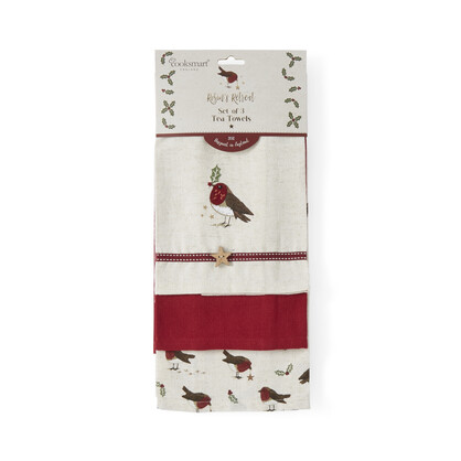 Robin's Retreat - 3 Pack Tea Towels