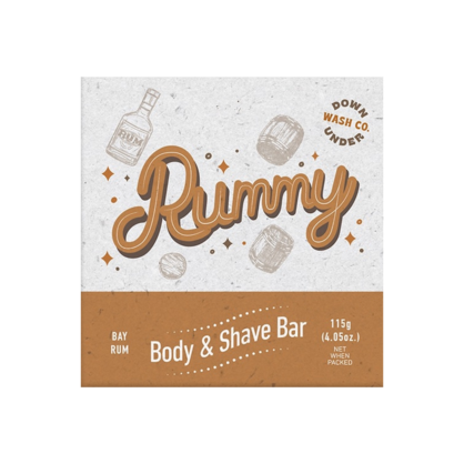 Rummy Body & Shave Bar - Bay Rum