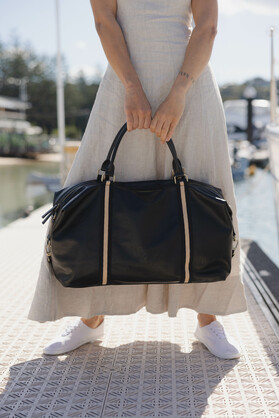 Everest Black  - Weekender Bag