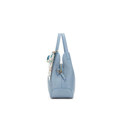 Dune Chambray Crossbody Handbag
