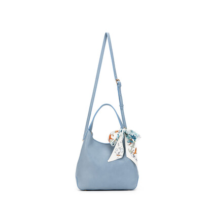 Dune Chambray Crossbody Handbag