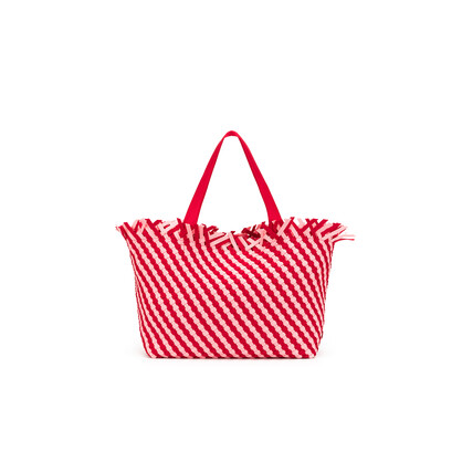 Bahama Pink/Red 2 Piece Woven Neoprene