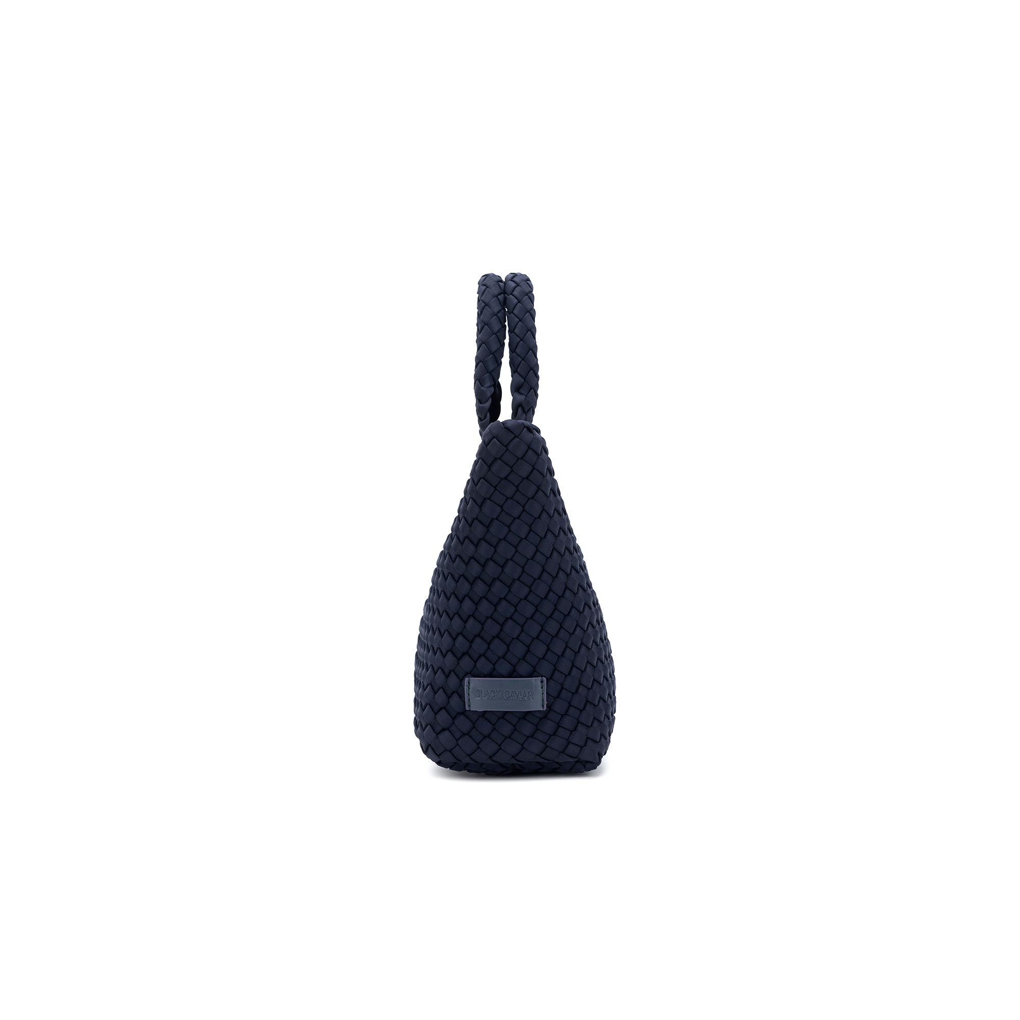 Riviera Navy 2 Piece Woven Mini Handbag