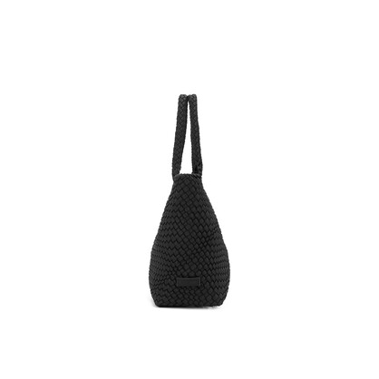 The Hamptons Black  2 Piece NEO Woven Handbag