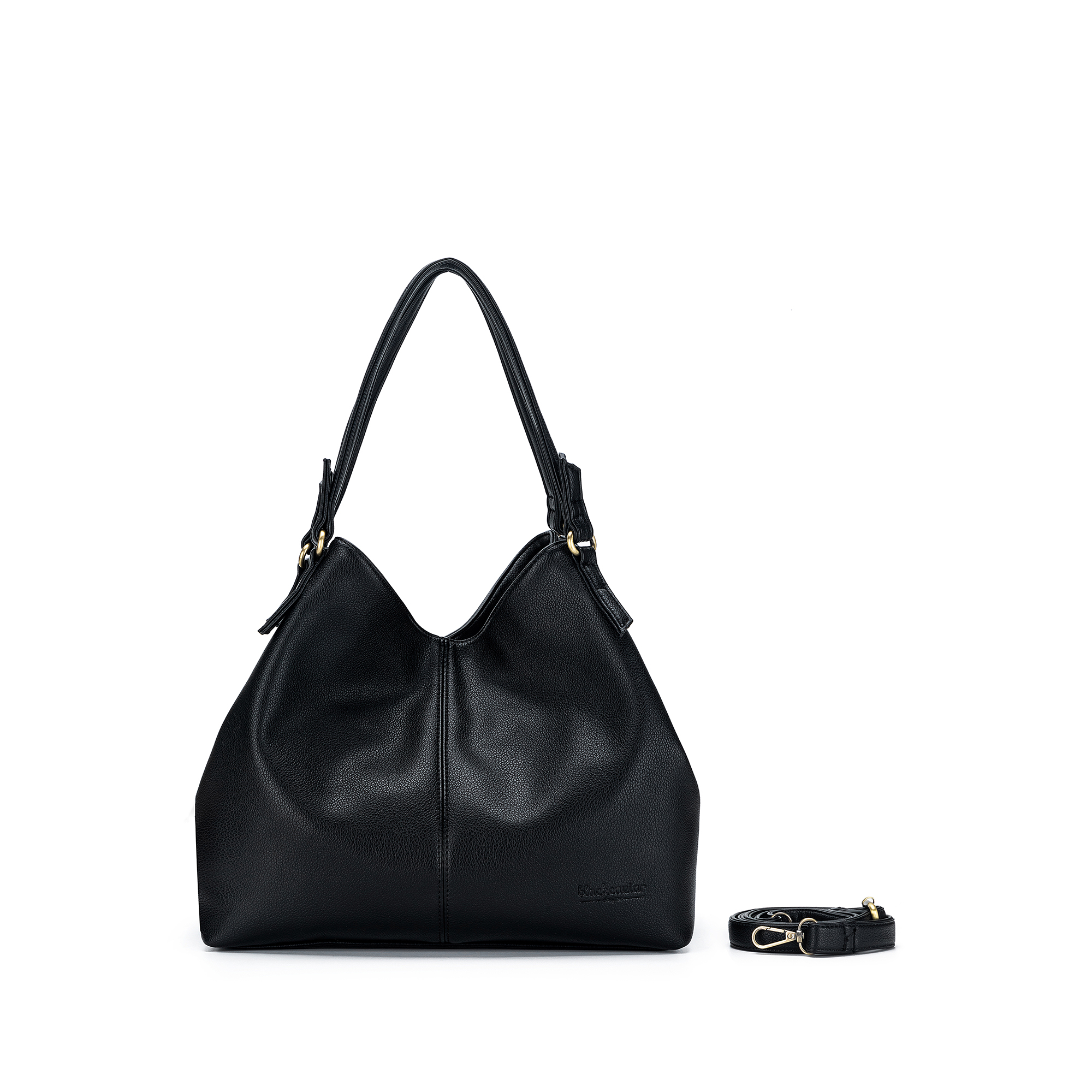 Lina Shoulder Bag - Black / Gold main image 1