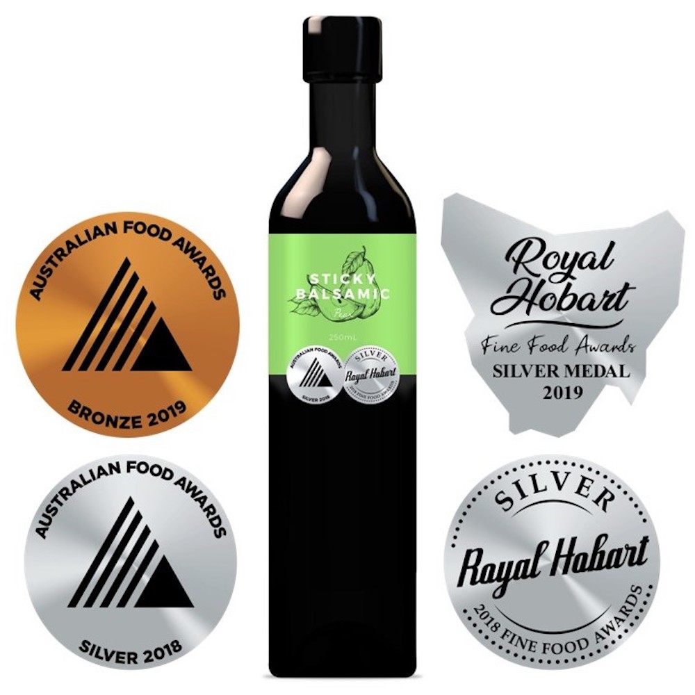 Sticky Balsamic Pearls