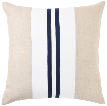 Linen Monaco Stripe 50x50