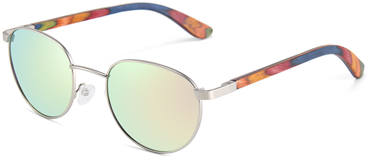 Rebel Premium Round Bamboo Polarised