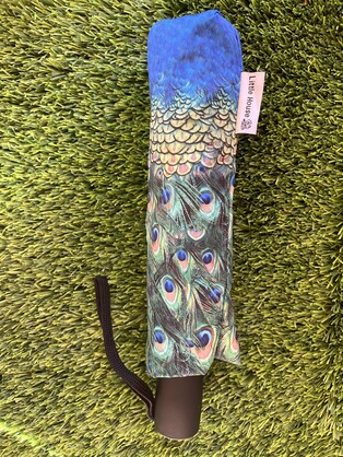 Umbrella - Peacock Feathers