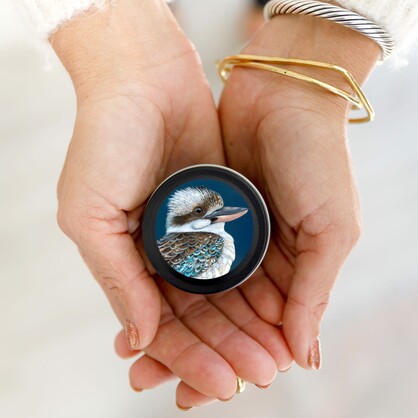 Australian artist mini soy candle 15+ hrs - Australian Sandalwood