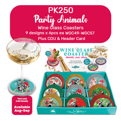 PK250 WGC Pack - Party Animals