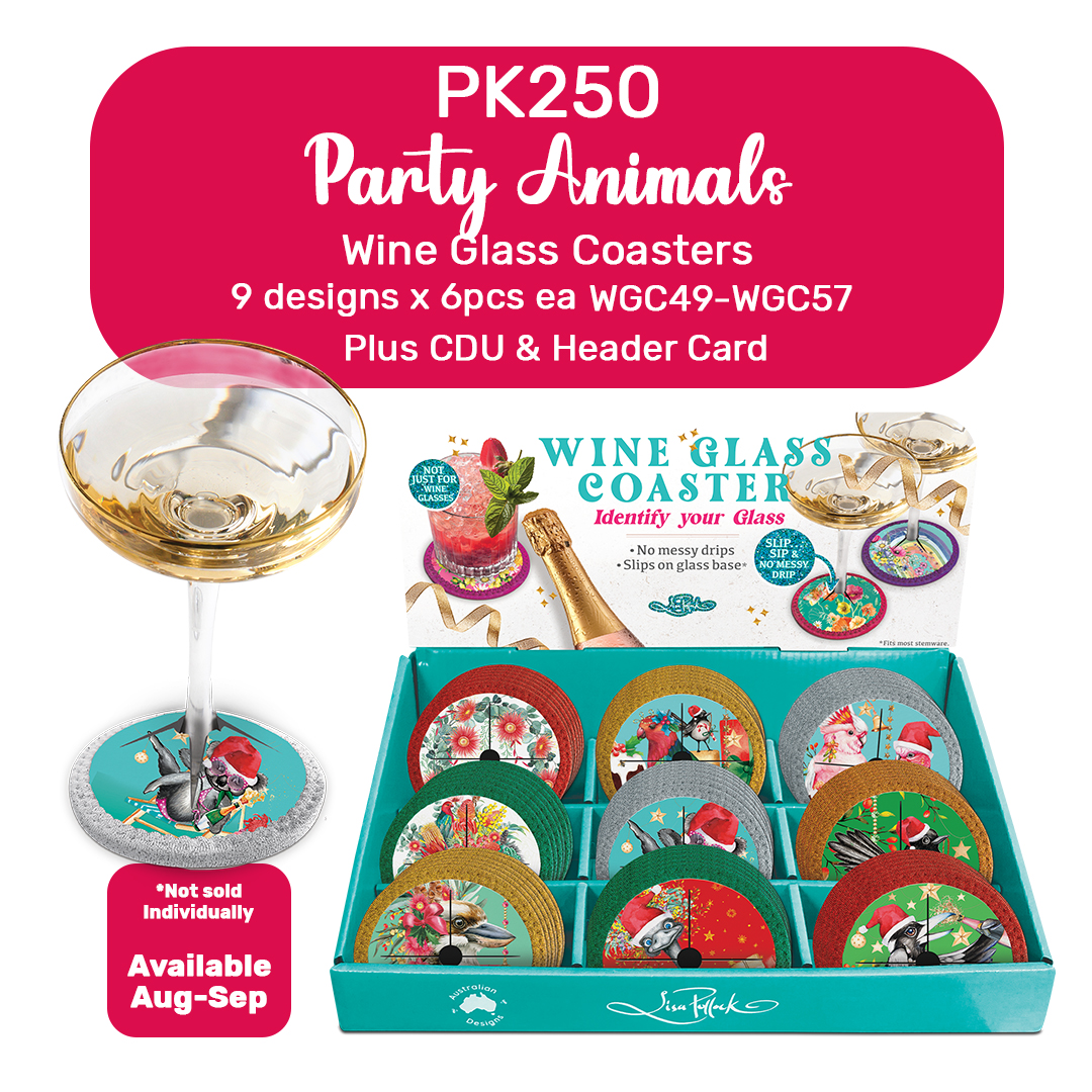 PK250 WGC Pack - Party Animals