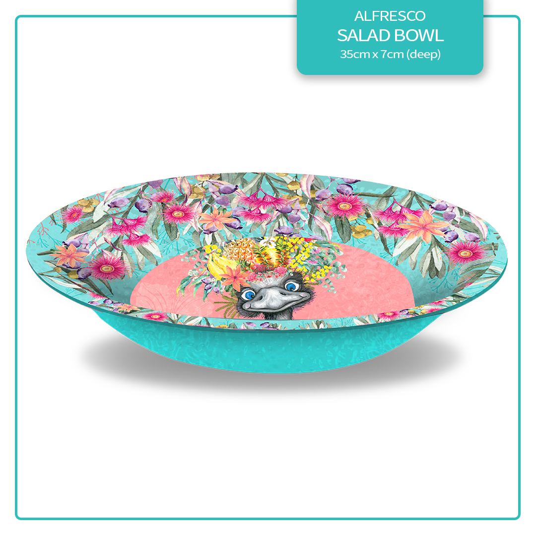 MBL02 Alfresco Bowl Aussie Animals