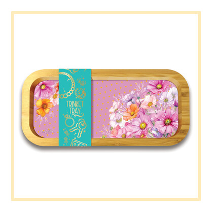 TRINK30 Trinket Tray Wildflowers