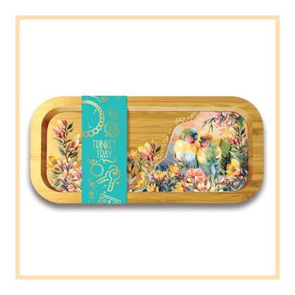 TRINK32 Trinket Tray Love Birds