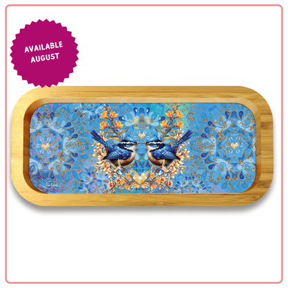 TRINK35 Trinket Tray Royal Wrens