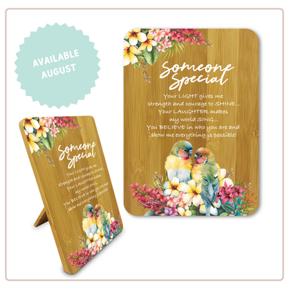 BAP95 Plaque Paradise Bloom- Someone Special
