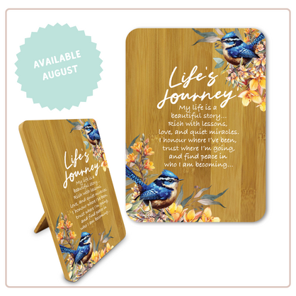 BAP91 Plaque Royal Wrens- Lifes Journey