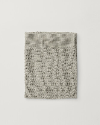 Stella Knitted Pure Linen Hand Towel - Pack of 2 - Seaglass/Natural