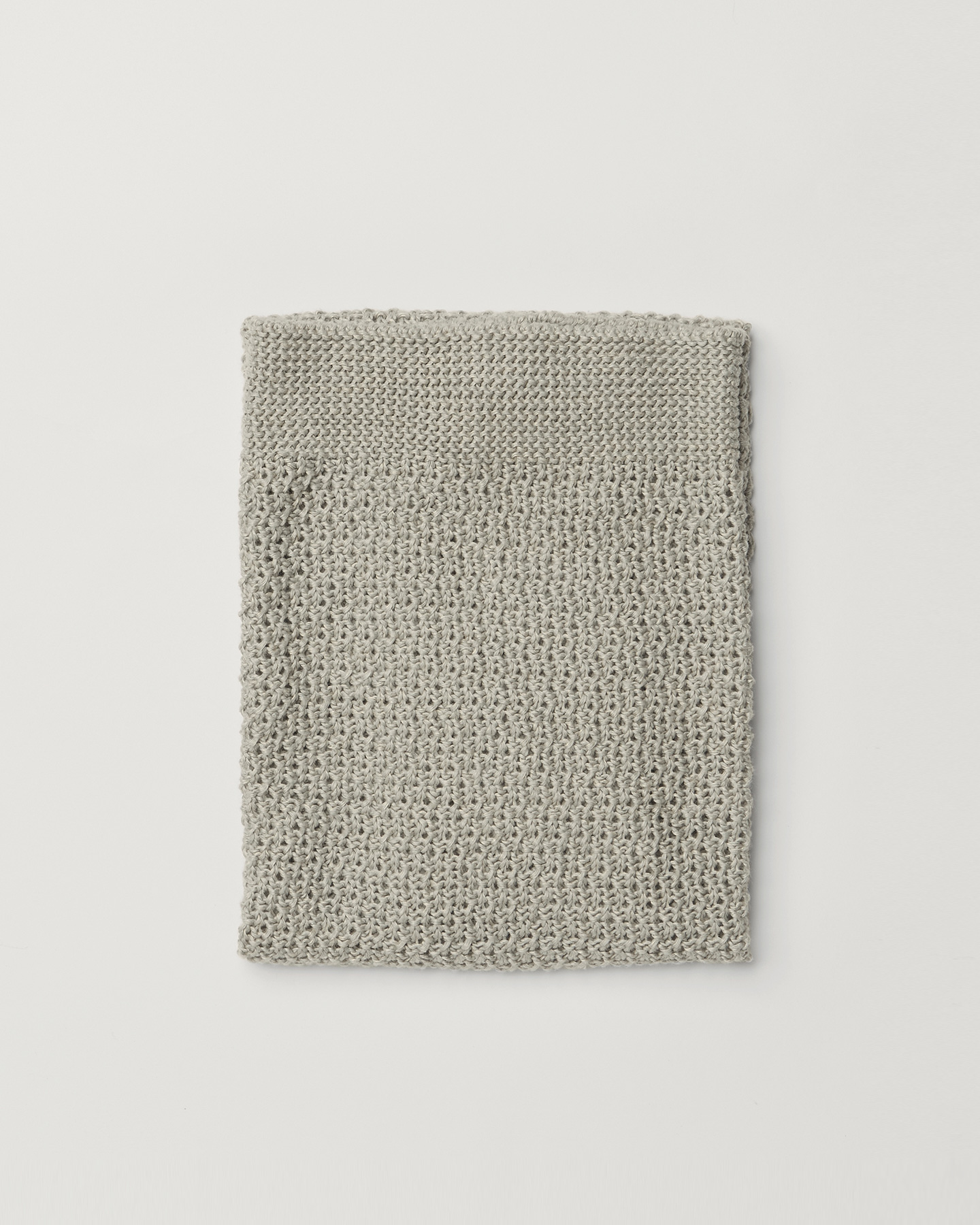 Stella Knitted Pure Linen Hand Towel - Pack of 2 - Seaglass/Natural