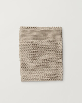 Stella Knitted Pure Linen Hand Towel - Pack of 2 - Natural