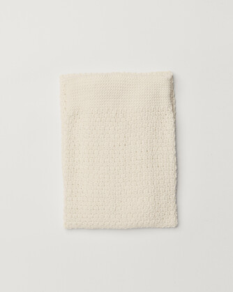 Stella Knitted Pure Linen Hand Towel - Pack of 2 - Ivory