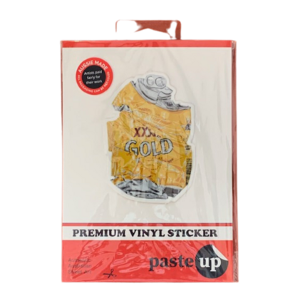 Wholesale XXXX Gold sticker - Pasteup - Fieldfolio