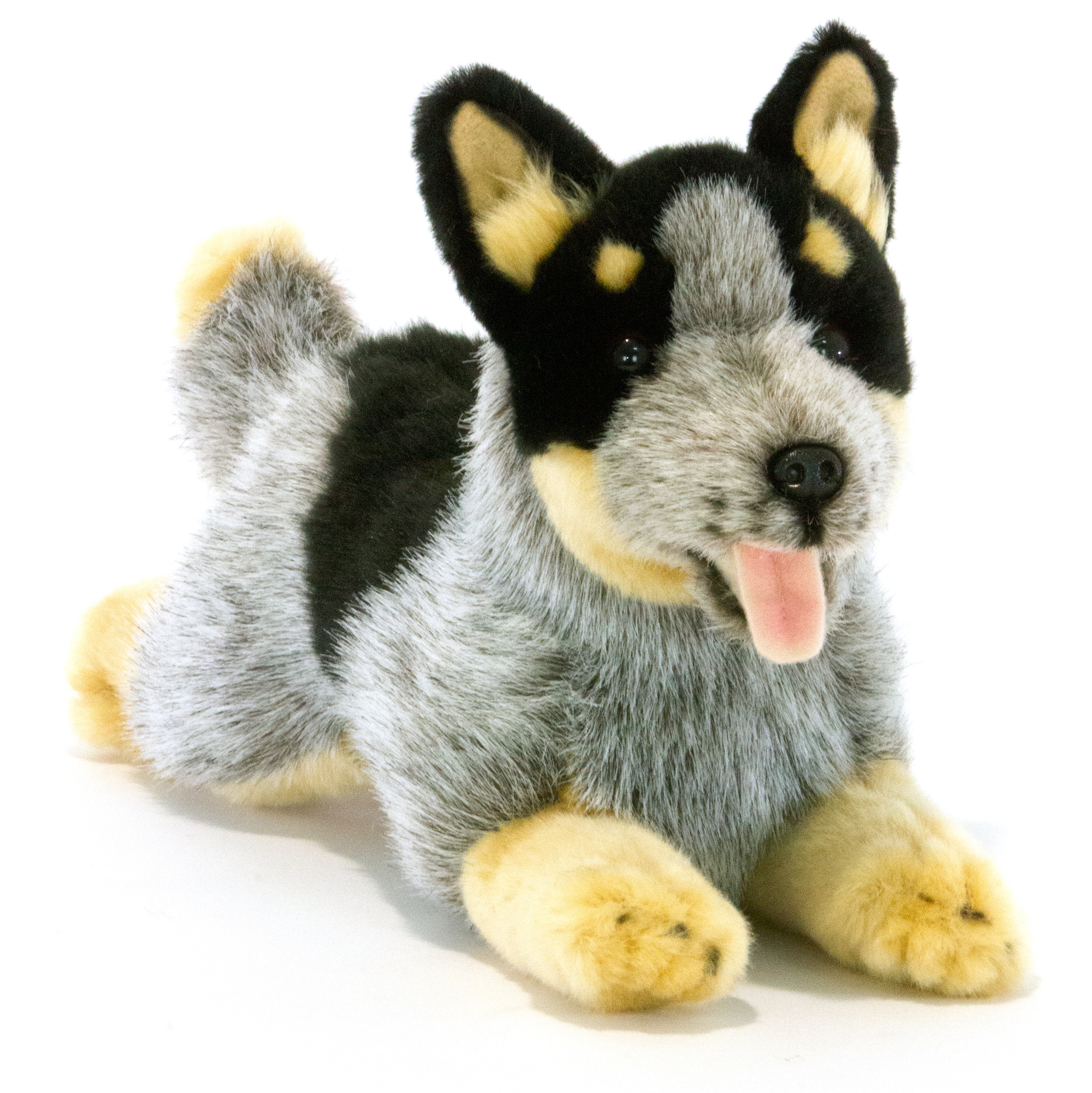 Bocchetta BLAZE The Red Heeler Plush Toy, 25cm Soft Australian Cattle Dog Stuffed Animal For Kids