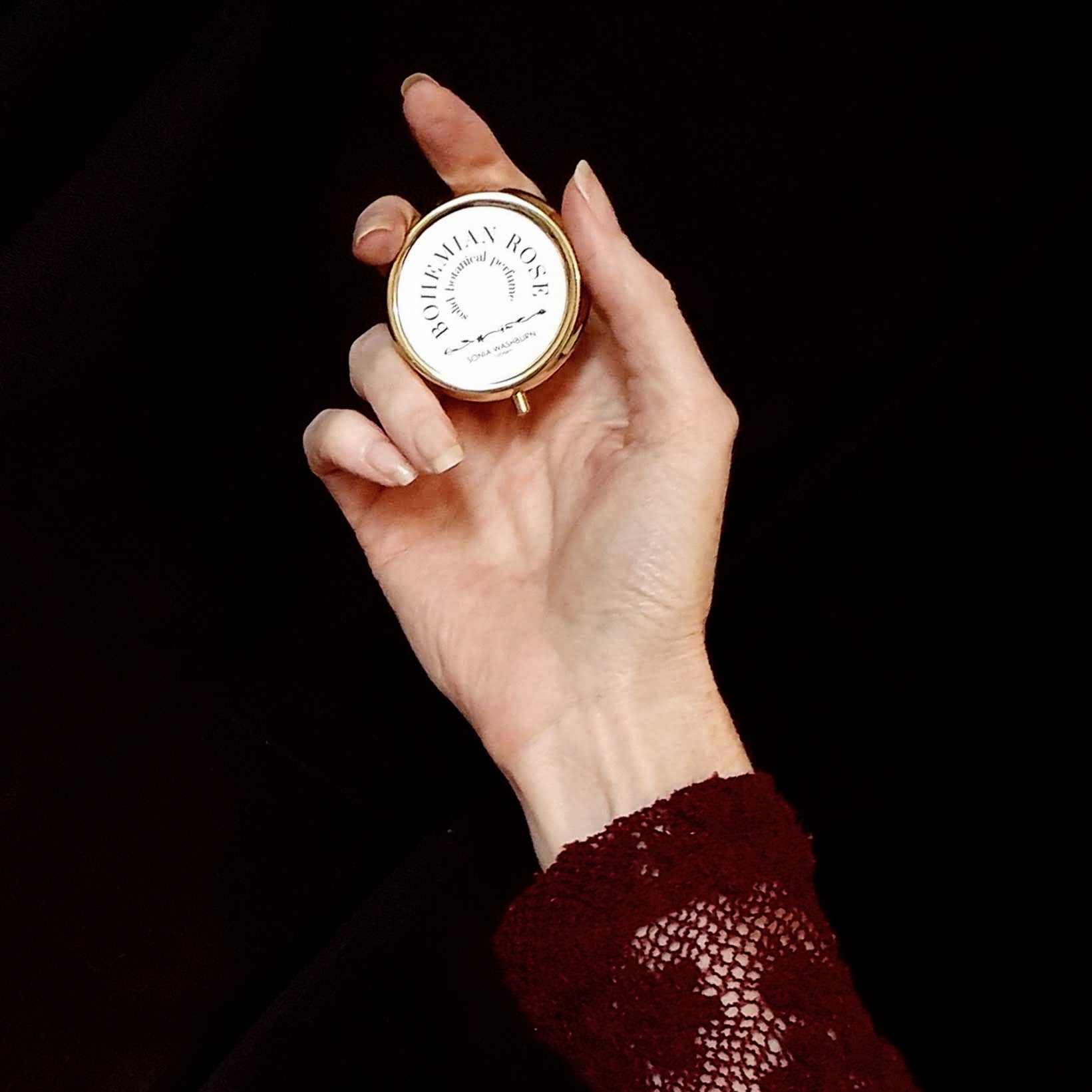 Bohemian Rose. Solid Perfume