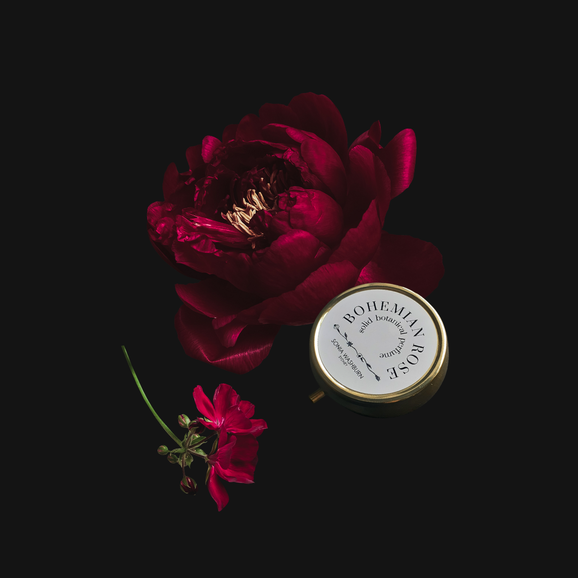 Bohemian Rose. Solid Perfume