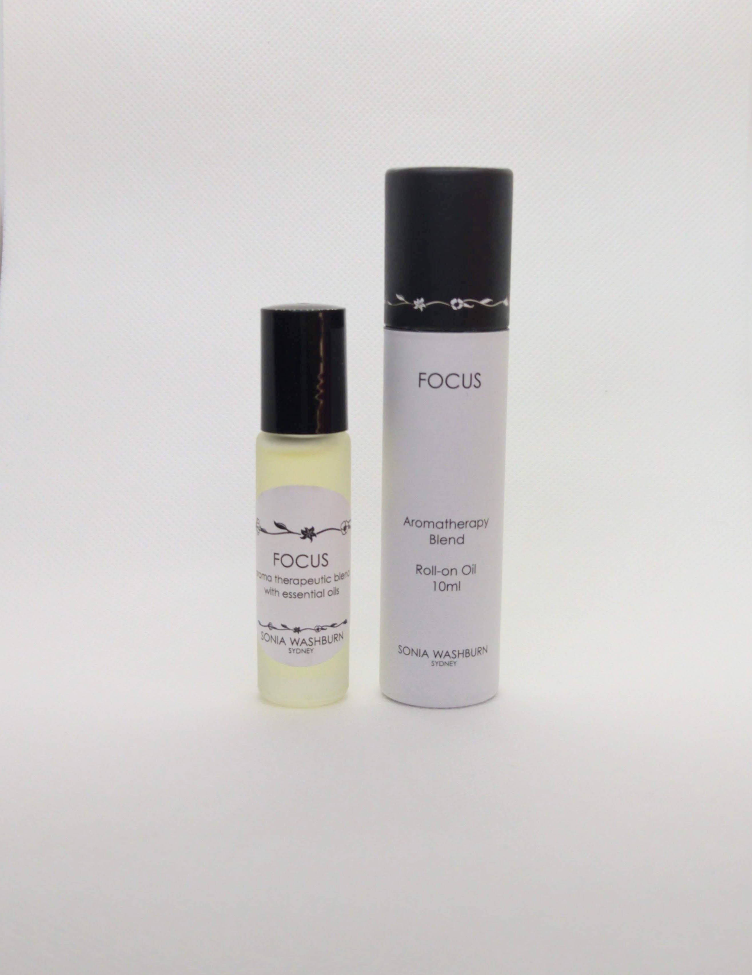 Focus. Aromatherapy blend roll-on oil.