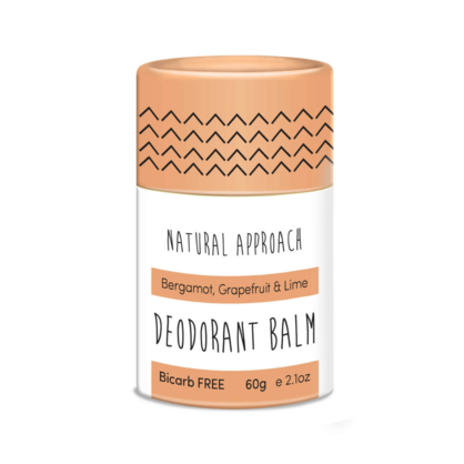 Bergamot, Grapefruit, & Lime Natural Deodorant for Sensitive Skin 60g