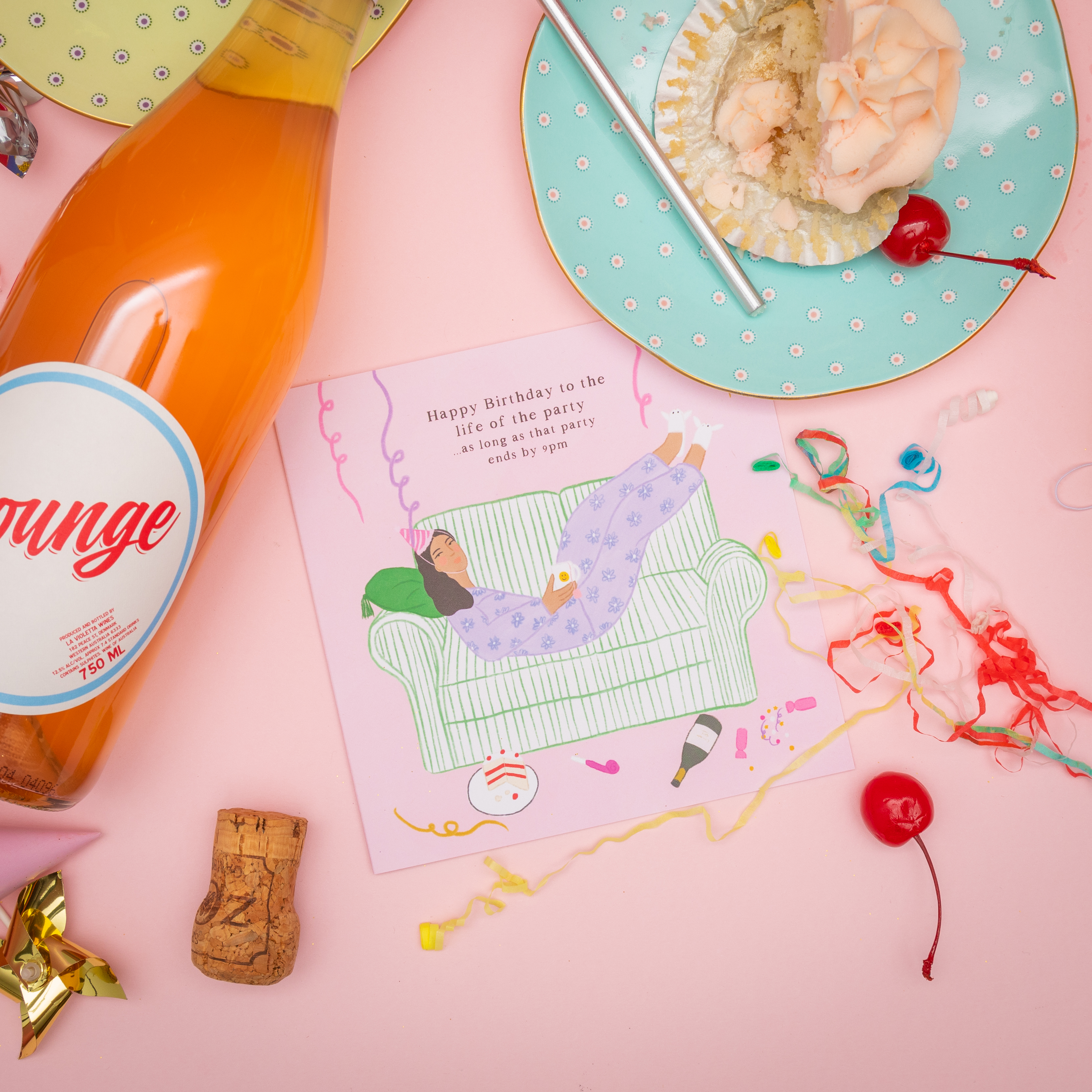 Happy Birthday to the Life of the Party, as long as that Party ends by 9pm Card
