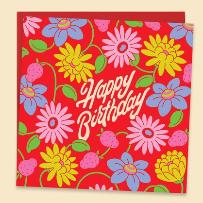 Happy Birthday Strawberry Superbloom