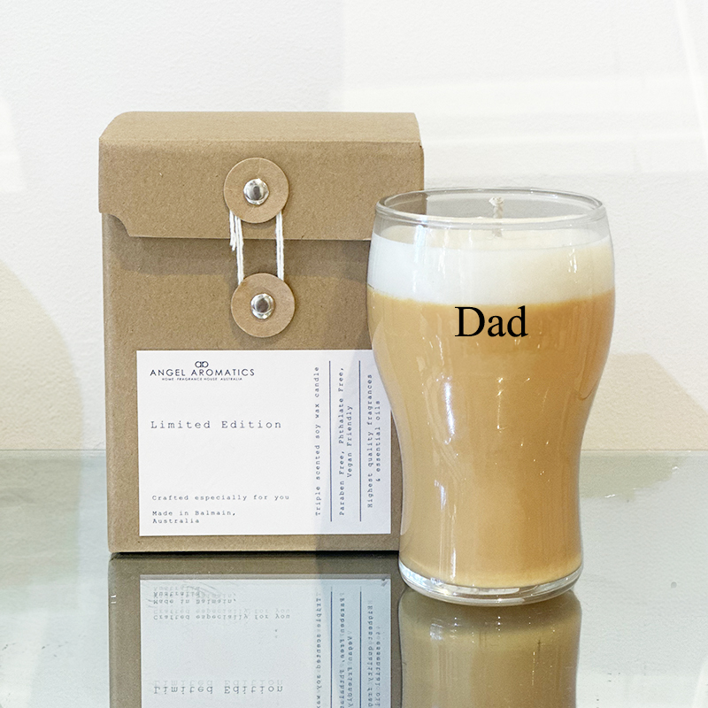 Father's Day Dad Beer Candle (Reusable Beer Glass)