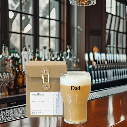 Father's Day Dad Beer Candle (Reusable Beer Glass)