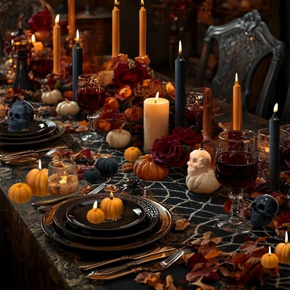 Halloween Skull Black 285g