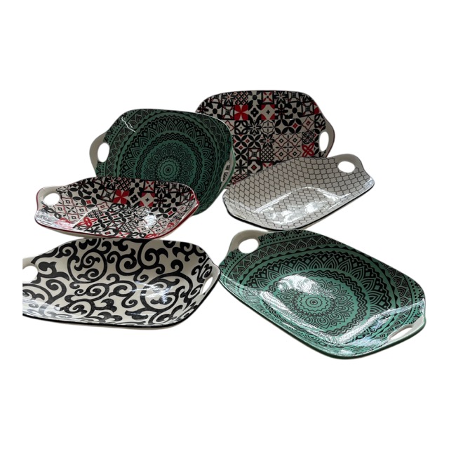 DR4362    27x17.5cm Morocco Rect Serving Tapas 12