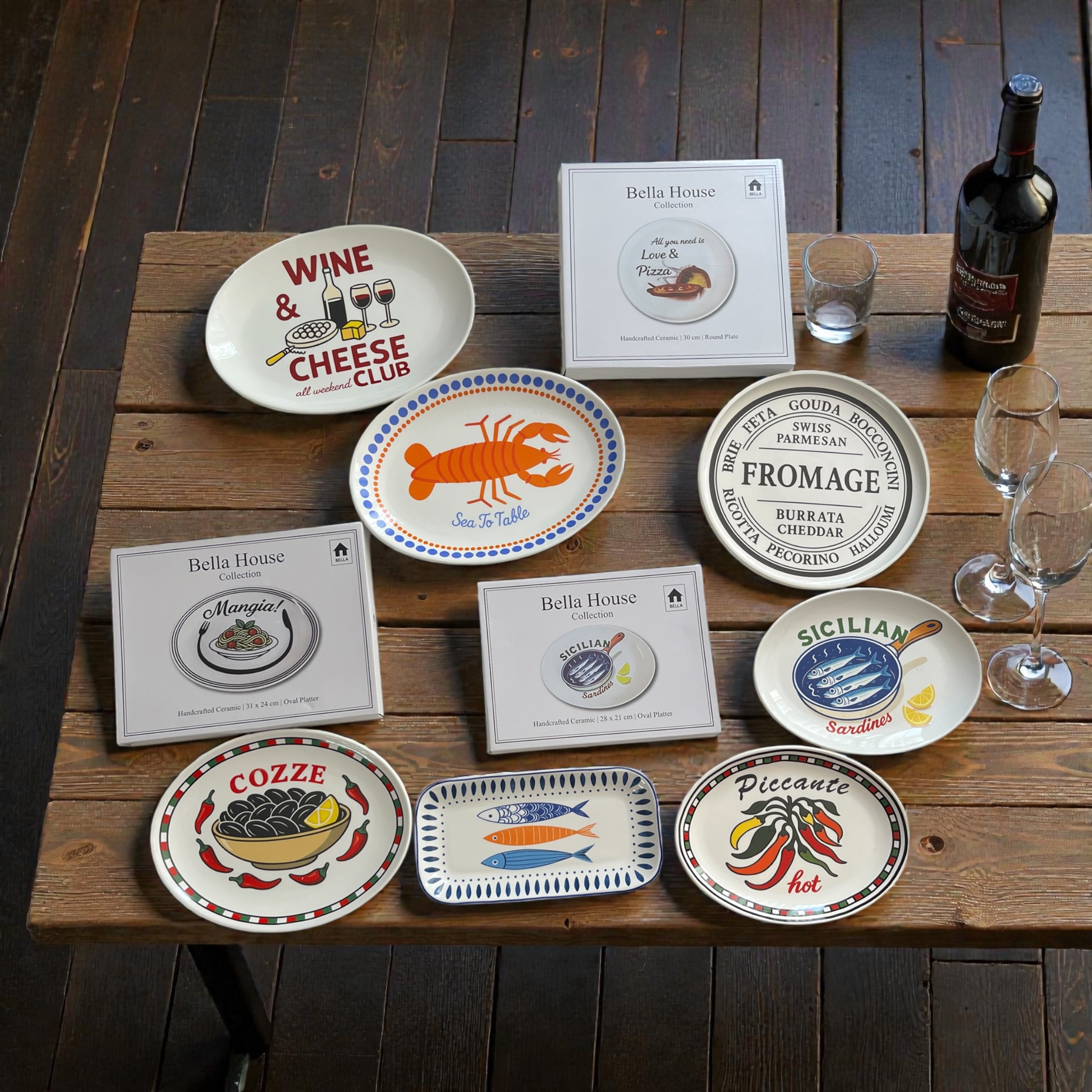 PL1205 30x15.5cm BH Rectangle Platter