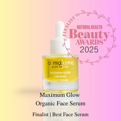 MAXIMUM GLOW ORGANIC FACE SERUM  (30ml)