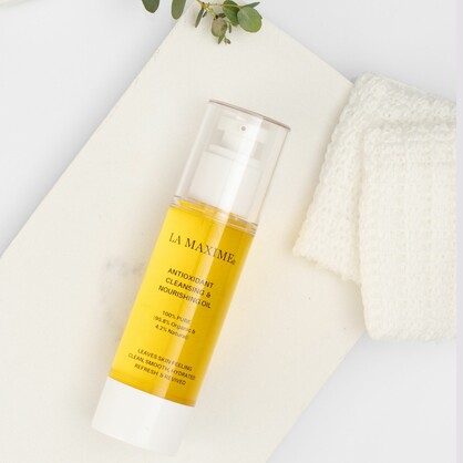 Cleansing Oil for Mature Skin Over 50 | Removes Makeup & Nourishes – LA MAXIME