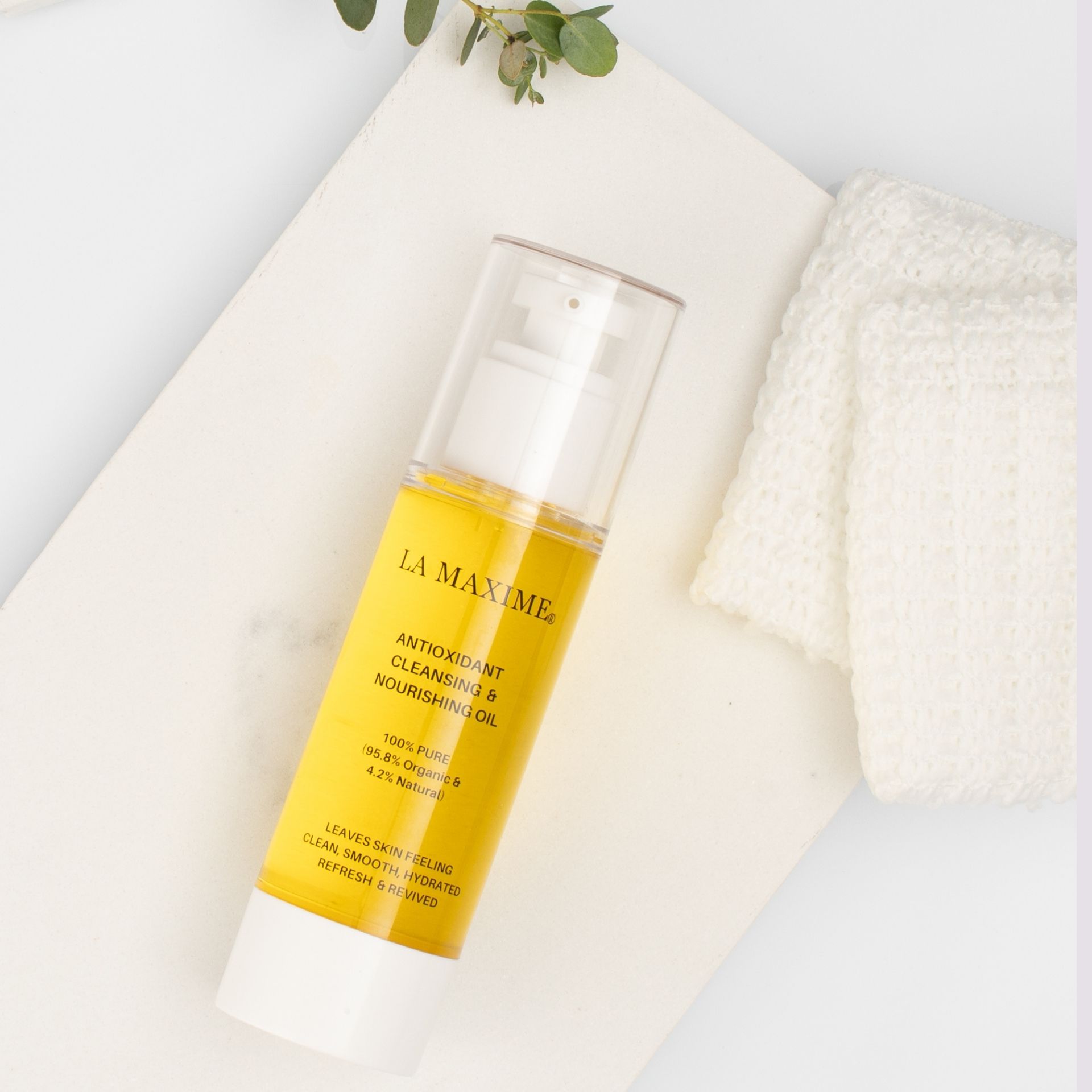 Cleansing Oil for Mature Skin Over 50 | Removes Makeup & Nourishes – LA MAXIME
