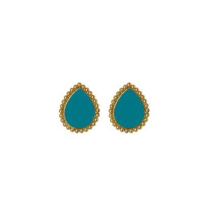 Tulip Stud Turquoise