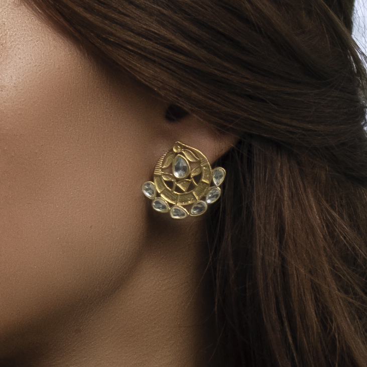 Asra Earrings Gold